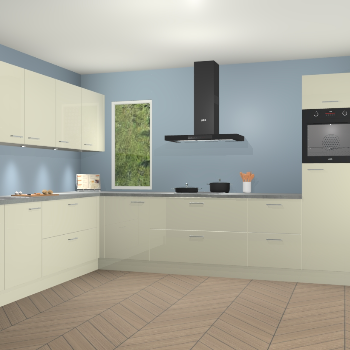 Magnolia hoogglans keuken Harare 76124