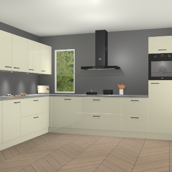 Magnolia hoogglans keuken Harare 76127