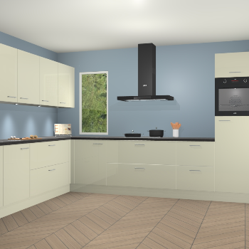 Magnolia hoogglans keuken Harare 76130