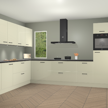 Magnolia hoogglans keuken Harare 76132