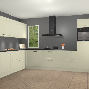 Magnolia hoogglans keuken Harare 76133