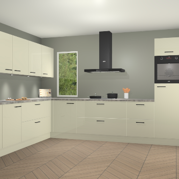 Magnolia hoogglans keuken Harare 76138