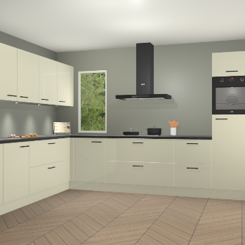 Magnolia hoogglans keuken Harare 76150