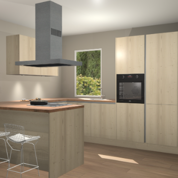 Vuren greeploze keuken Kalisz 57368