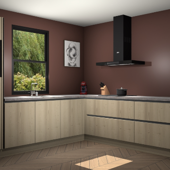 Vuren greeploze keuken Lublin 65455