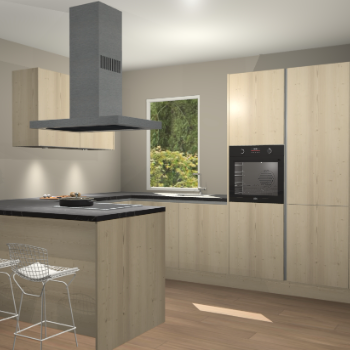 Vuren greeploze keuken Kalisz 57443