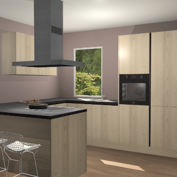 Vuren greeploze keuken Kalisz 57446