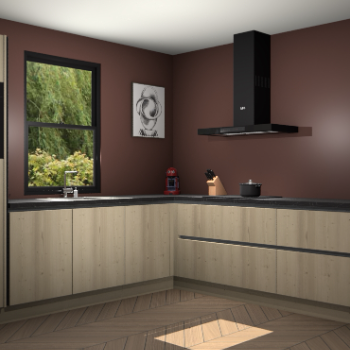 Vuren greeploze keuken Lublin 65470