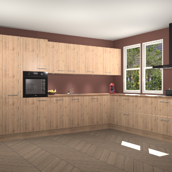 Madera Natuur keuken Opole 57628