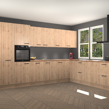 Madera Natuur keuken Opole 57651