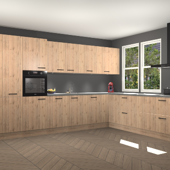 Madera Natuur keuken Opole 57767