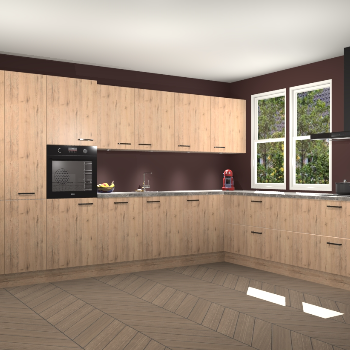 Madera Natuur keuken Opole 57776