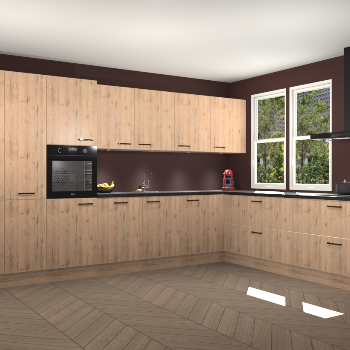 Madera Natuur keuken Opole 57778