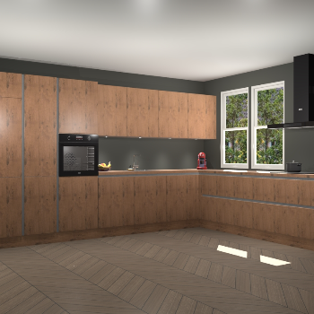 Astoria Eiken greeploze keuken Opole 57752