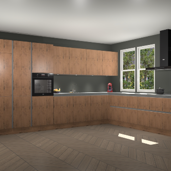 Astoria Eiken greeploze keuken Opole 57859