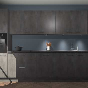 Beton antraciet keuken Wels 63614