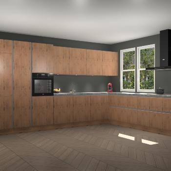 Astoria Eiken greeploze keuken Opole 57861