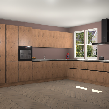 Astoria Eiken greeploze keuken Opole 57876