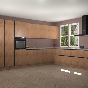 Astoria Eiken greeploze keuken Opole 57877