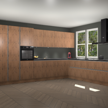 Astoria Eiken greeploze keuken Opole 57863