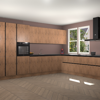 Astoria Eiken greeploze keuken Opole 57878