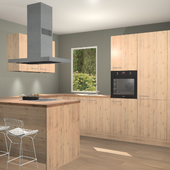 Madera Natuur keuken Kalisz 57822