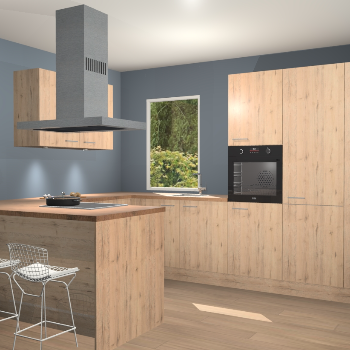 Madera Natuur keuken Kalisz 57823
