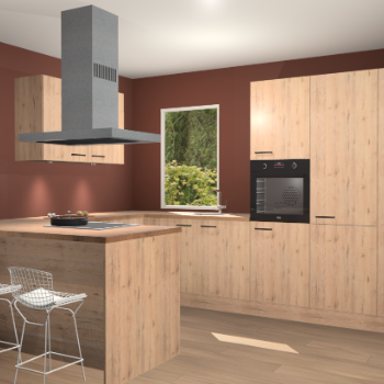 Madera Natuur keuken Kalisz 57826