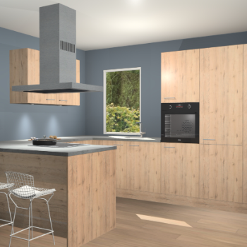 Madera Natuur keuken Kalisz 57836