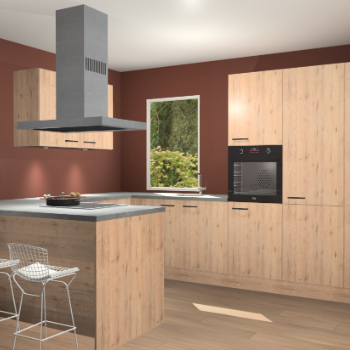 Madera Natuur keuken Kalisz 57839