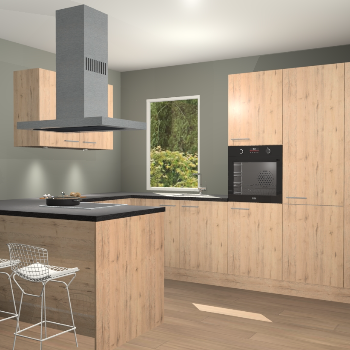Madera Natuur keuken Kalisz 57893