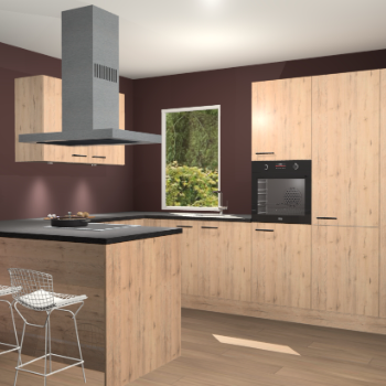 Madera Natuur keuken Kalisz 57896