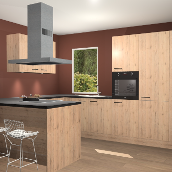 Madera Natuur keuken Kalisz 57897