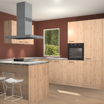 Madera Natuur keuken Kalisz 57936