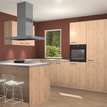 Madera Natuur keuken Kalisz 57955