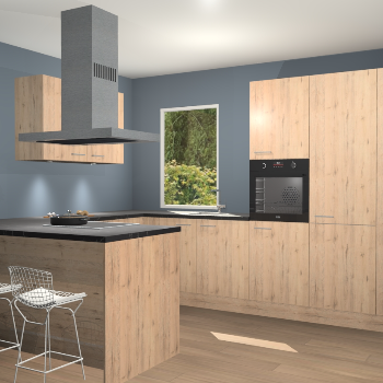 Madera Natuur keuken Kalisz 57960