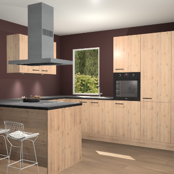 Madera Natuur keuken Kalisz 57962