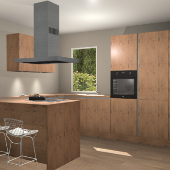 Astoria Eiken greeploze keuken Kalisz 57983