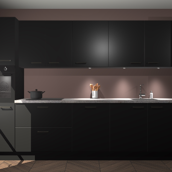 Zwarte keuken Wels 60526