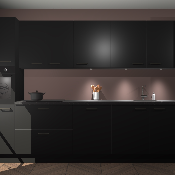 Zwarte keuken Wels 60675