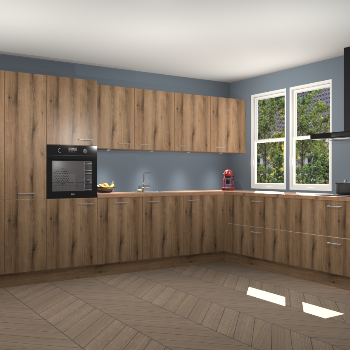 Goud Eiken keuken Opole 58343