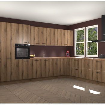 Goud Eiken keuken Opole 58346