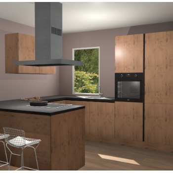 Astoria Eiken greeploze  keuken Kalisz 58019