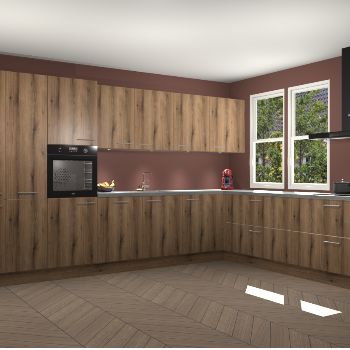 Goud Eiken keuken Opole 58763