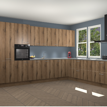 Goud Eiken keuken Opole 58768