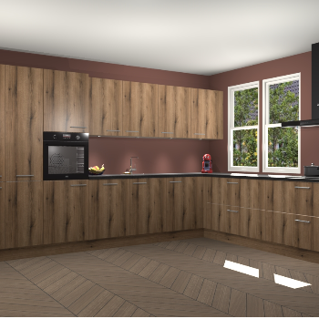 Goud Eiken keuken Opole 58764