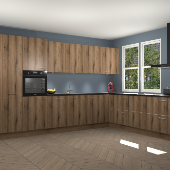 Goud Eiken keuken Opole 58769