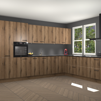 Goud Eiken keuken Opole 58779