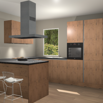 Astoria Eiken greeploze keuken Kalisz 58065