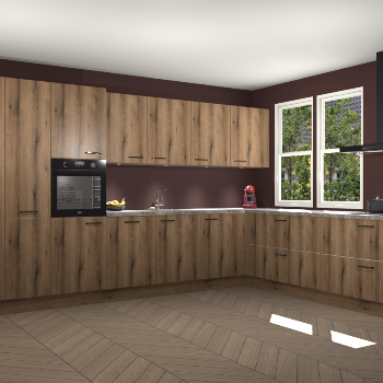 Goud Eiken keuken Opole 58785